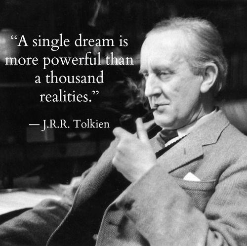 a single dream is more powerful than a thousand realities quote 2